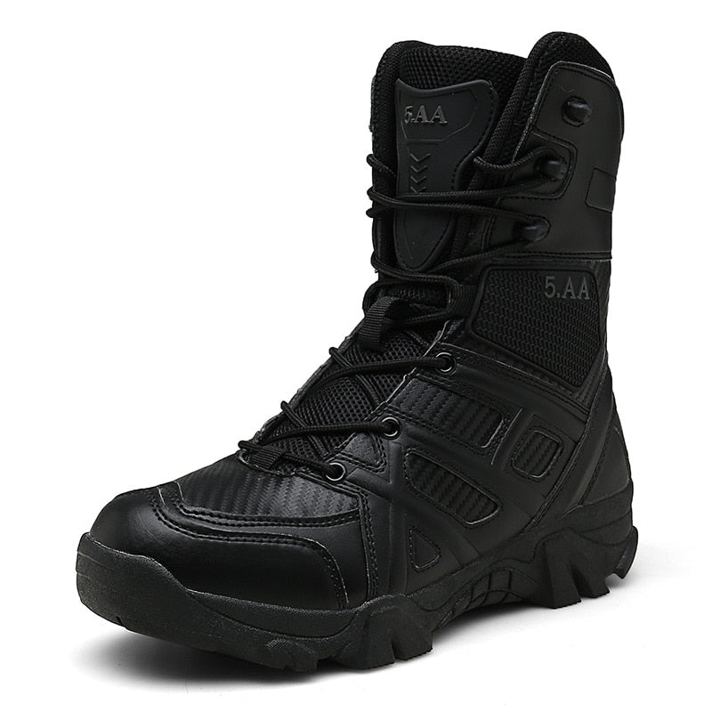 2019 Men's Boots Outdoor Shoes Military Leather Boots