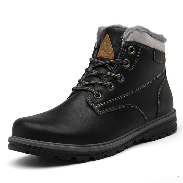 0 Fashion Winter Shoes Men Military Boots