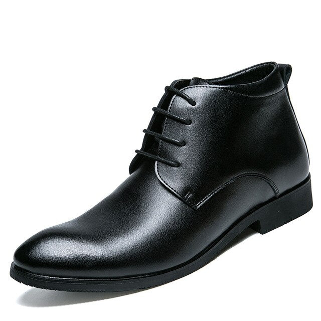 Chelsea Boots Men Business Ankle Boots