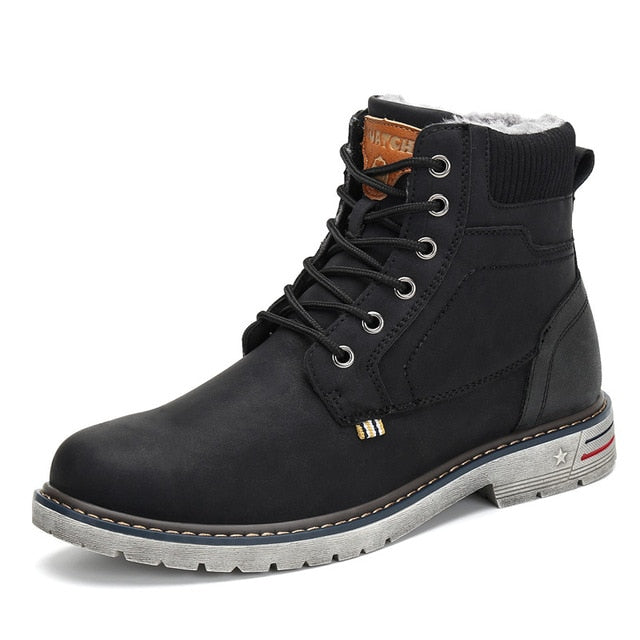 0 Fashion Winter Shoes Men Military Boots