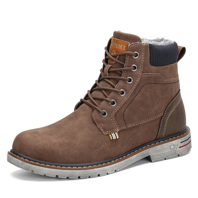 0 Fashion Winter Shoes Men Military Boots