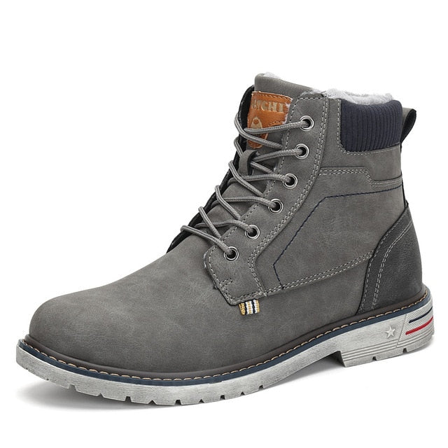 0 Fashion Winter Shoes Men Military Boots