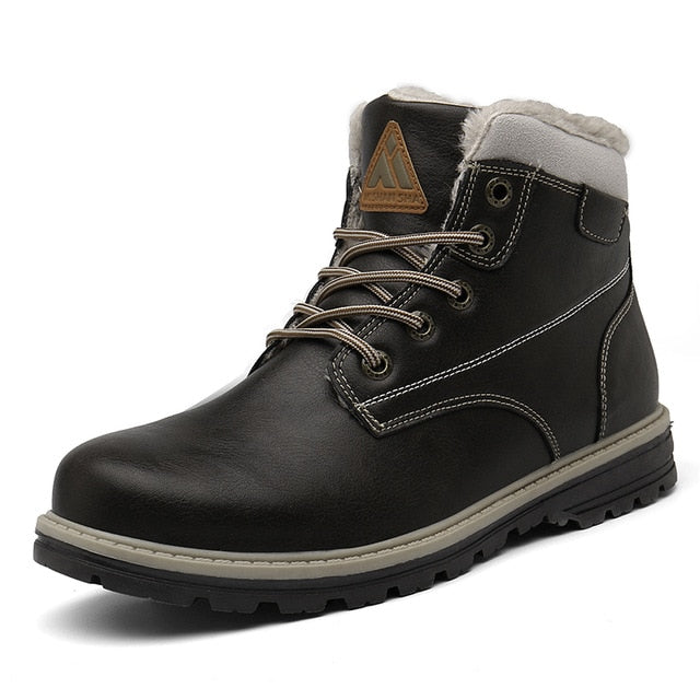 0 Fashion Winter Shoes Men Military Boots