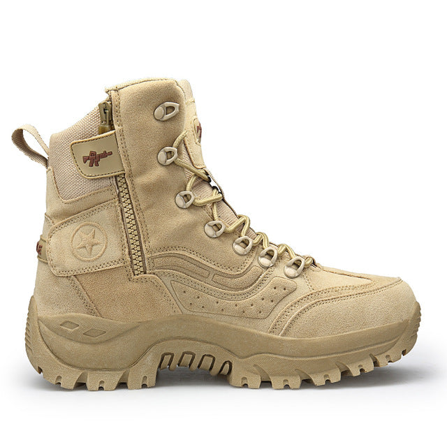 Men's Military Boot Combat Mens Ankle Boot