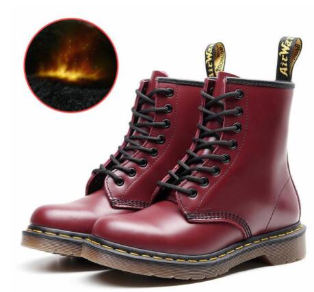New Ankle Martens Boots For Men Genuine Leather