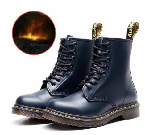 New Ankle Martens Boots For Men Genuine Leather