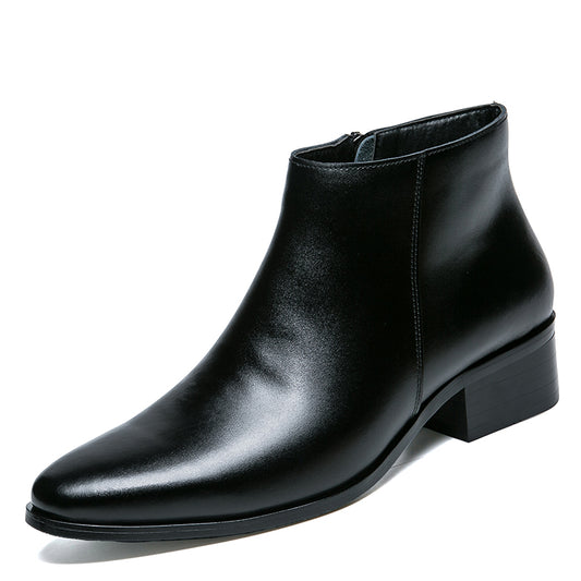 Chelsea Boots Men Business Ankle Boots