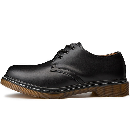 Doc Leather Ankle Boots Heels Boots Winter Boots